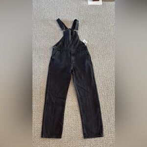 New Forever 21 Kids Black Jeans Overalls Rompers Jumpsuit 9 10 M